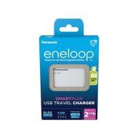   Panasonic eneloop K-KJ87MCD40USB akkumulátor töltő időzítővel 4db 2000mAh AA akkuval/POWERBANK funkcióval