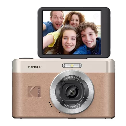Kodak Pixpro C1 kompakt digitális fényképezőgép (bézs)