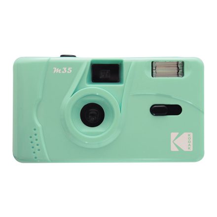 Kodak M35 analóg filmes fényképezőgép, 35 mm filmhez (mentazöld)