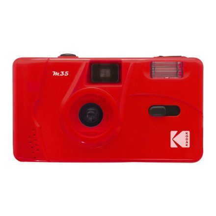 Kodak M35 analóg filmes fényképezőgép, 35 mm filmhez (skarlátvörös)