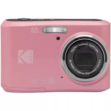 Kodak Pixpro FZ45 kompakt digitális fényképezőgép (rózsaszín)