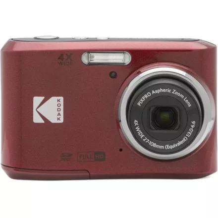 Kodak Pixpro FZ45 kompakt digitális fényképezőgép (piros)