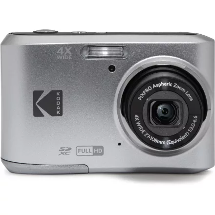 Kodak Pixpro FZ45 kompakt digitális fényképezőgép (ezüst)
