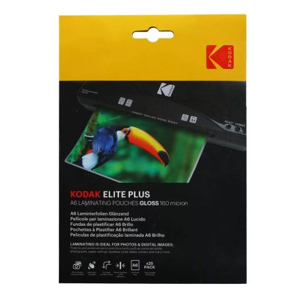 Kodak fényes lamináló fólia A6 (25 db)