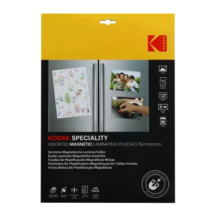 Kodak mágneses lamináló fólia (10x15cm, 13x18cm és A4-es méret)