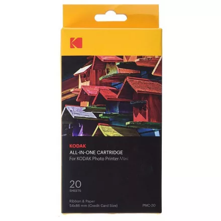 Kodak 2.1"x3.4" Dye- Sub Papír (20 db) (Mini 2 nyomtató és Mini Shot Kamera)