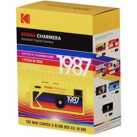 Kodak Charmera vintage mini digitális fényképezőgép és kulcstartó (blind box/véletlenszerű kiadás)