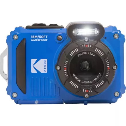 Kodak Pixpro WPZ2 vízálló, porálló, ütésálló digitális fényképezőgép (kék)