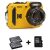 Kodak Pixpro WPZ2 vízálló kompakt digitális fényképezőgép csomag (2db akku, 16GB microSD) (sárga)