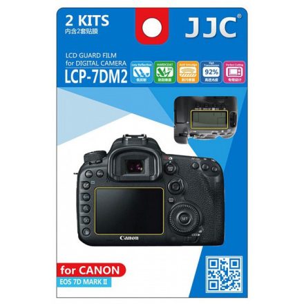 JJC kijelzővédő fólia (Canon EOS 7D MARKII)
