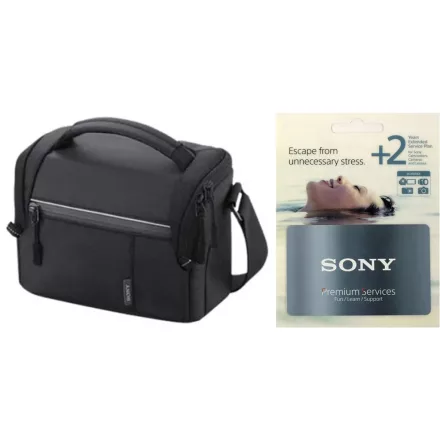 Sony LCS-SL10B fotós táska + 2 év plusz gyári garancia