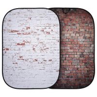   Manfrotto Lastolite Urban háttér 1.5x2.1m klasszik piros/kopott fehér tégla (LL LB5706)