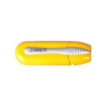 Lenspen Peeps szemüvegtisztító (sárga/ezüst)