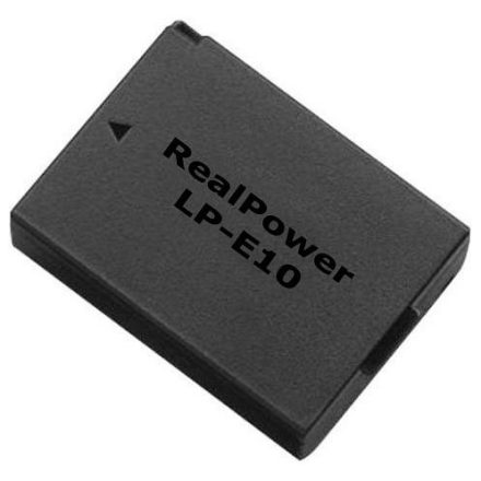 Realpower LP-E10 akkumulátor
