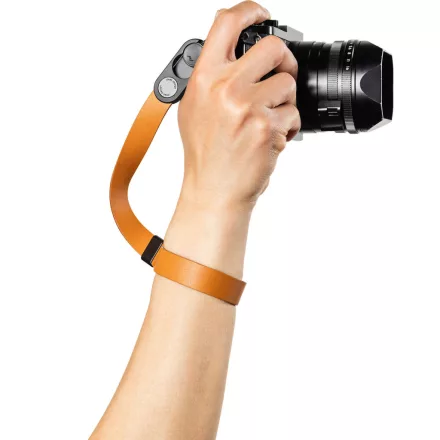 Peak Design Cuff Leather Camera Wrist Strap (borostyán)