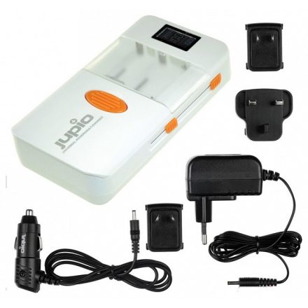 Jupio univerzális utazó akkumulátortöltő és külső akkumulátor (2600mAh)
