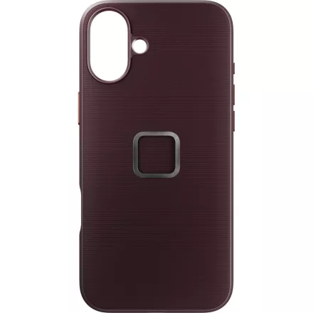Peak Design Mobile Everyday Fabric Case iPhone 16 Plus (bordó)