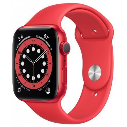 Apple Watch Series 6 GPS 40 mm ((PRODUCT) RED alumíniumtok) ((PRODUCT) RED sportszíj) (M00A3EU)