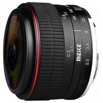 Meike 6.5mm f/2.0 halszem objektív (Fujifilm X) (használt)