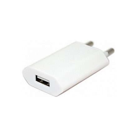 Apple gyári 5W USB EU fali töltő adapter iPhone 13 14 15 Pro Max és Mini (MGN13ZM/A)