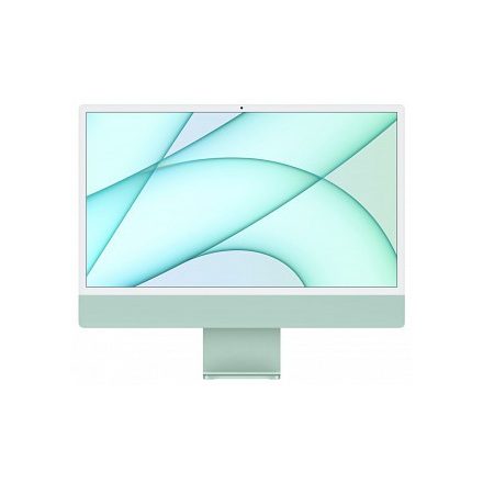 Apple iMac 24" M1 chip 8-core CPU, 8-core GPU 8GB/512GB 4.5K-s Retina kijelző Green (zöld) (MGPJ3MG/A)