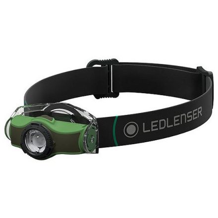 LEDLENSER MH4 outdoor LED fejlámpa 200lm/130m 1xAA zöld