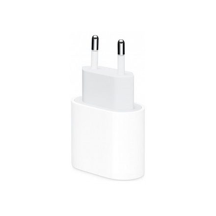 Apple 20W USB-C Power Adapter fali gyors töltő for iPhone 13 14 15 Pro Max és Mini (MHJE3ZM/A)