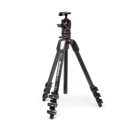 Manfrotto MK055CXPRO4BHQR 055 kit karbon 4 szekciós állvány + gömbfej + MOVE