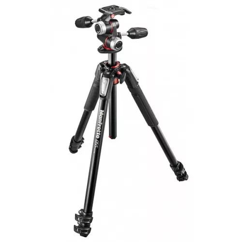 Manfrotto MK055XPRO3-3W állvány 3D fejjel
