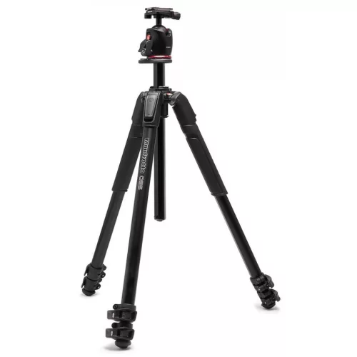   Manfrotto 055 kit alu 3 szekciós állvány + gömbfej Arca Swiss
