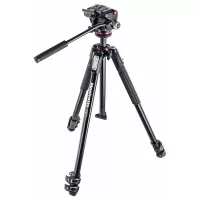 Manfrotto MK190X3-2W 3 szekciós állvány videófejjel