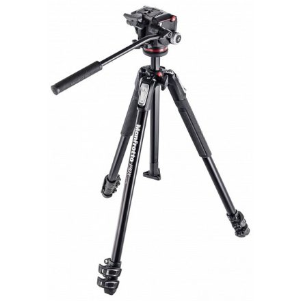 Manfrotto MK190X3-2W 3 szekciós állvány videófejjel