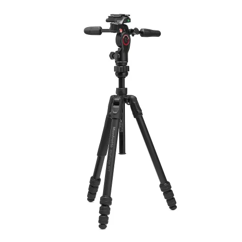   Manfrotto Befree GT alu állvány tekerős zár + 3D live fotó/videó fej