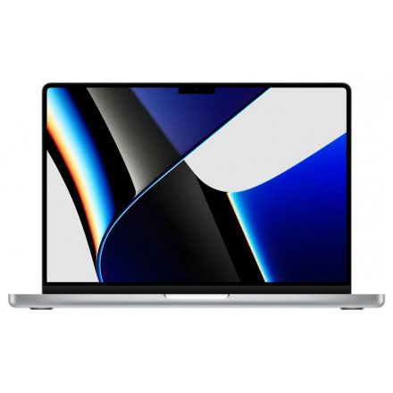 Apple MacBook Pro 14" M1 Pro chip 8 cores CPU 512GB SSD Silver (ezüst) (MKGR3MG/A)