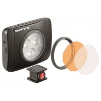   Manfrotto Lumimuse 3 LED lámpa + kiegészítők fekete színben