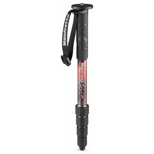   Manfrotto Element MII Monopod Alu 5 szekciós (piros) (MMELMIIA5RD)