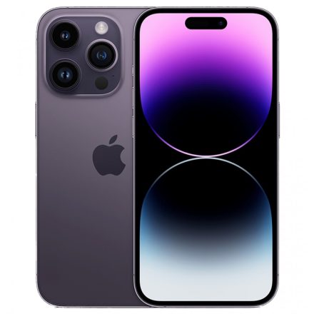 Apple iPhone 14 Pro 256GB Deep Purple (mélylila) (MQ1F3YC/A)