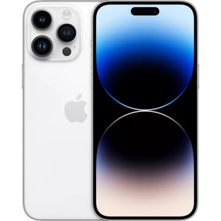 Apple iPhone 14 Pro Max 128GB Silver (ezüst) (MQ9Q3ZD/A)
