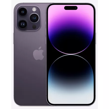 Apple iPhone 14 Pro Max 256GB Deep Purple (mélylila) (MQ9X3YC/A)