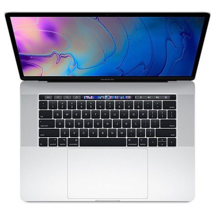 Apple MacBook Pro 15" Retina Touch Bar és Touch ID i7 2,6GHz 16GB RAM 256GB (2019) (ezüst) (MV922MG/A)