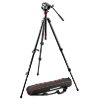   Manfrotto MVH500AH fluid fej + 755CX3 karbon állvány szint.középoszlop