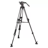   Manfrotto Nitrotech 608 fej + 645 Fast Alu állvány, középterp. Ikerláb (MVK608TWINFA)