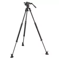   Manfrotto Nitrotech 612 fej + 635 Fast karbon állvány, szimpla láb (MVK612SNGFC)