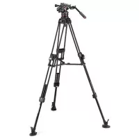   Manfrotto Nitrotech 612 fej + 645 Fast Alu állvány, középterp. Ikerláb (MVK612TWINFA)