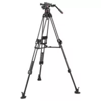   Manfrotto Nitrotech 612 fej + 645 Fast karbon állvány, k.terp ikerláb (MVK612TWINFC)
