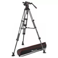   Manfrotto Nitrotech 612 & CF Twin MS video fej + karbon állvány
