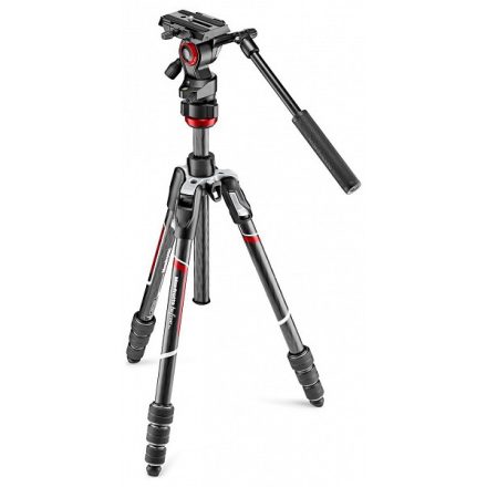 Manfrotto Befree live carbon tripod twist videófejjel