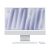 Apple iMac 24" M4 Chip 10-core CPU 10-core GPU 16GB/512GB 4.5K-s Retina kijelző Silver (ezüst) (MWUV3MG/A)