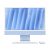 Apple iMac 24" M4 Chip 10-core CPU 10-core GPU 16GB/256GB 4.5K-s Retina kijelző Blue (kék) (MWV13MG/A)