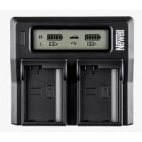 Newell DC-LCD dupla töltő NP-F, NP-FM